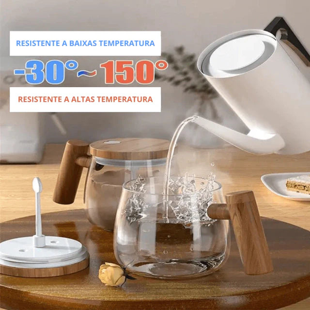 Caneca de Mistura Elétrica para Café, Ovos, Achocolatado.