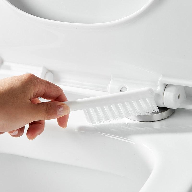 Escova de Silicone para Vaso Sanitário 2 em 1