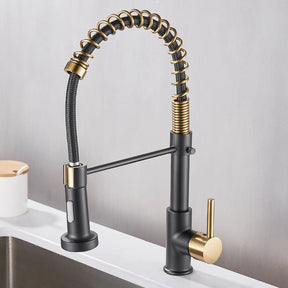 Torneira Cozinha Gourmet Monocomando Com Spray Extensor