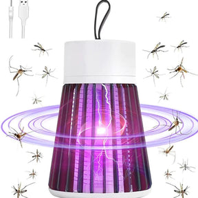 Luminária Anti- Mosquito Repelente Elétrico Lâmpada U.V Armadilha Para Insetos Direto Cabo USB